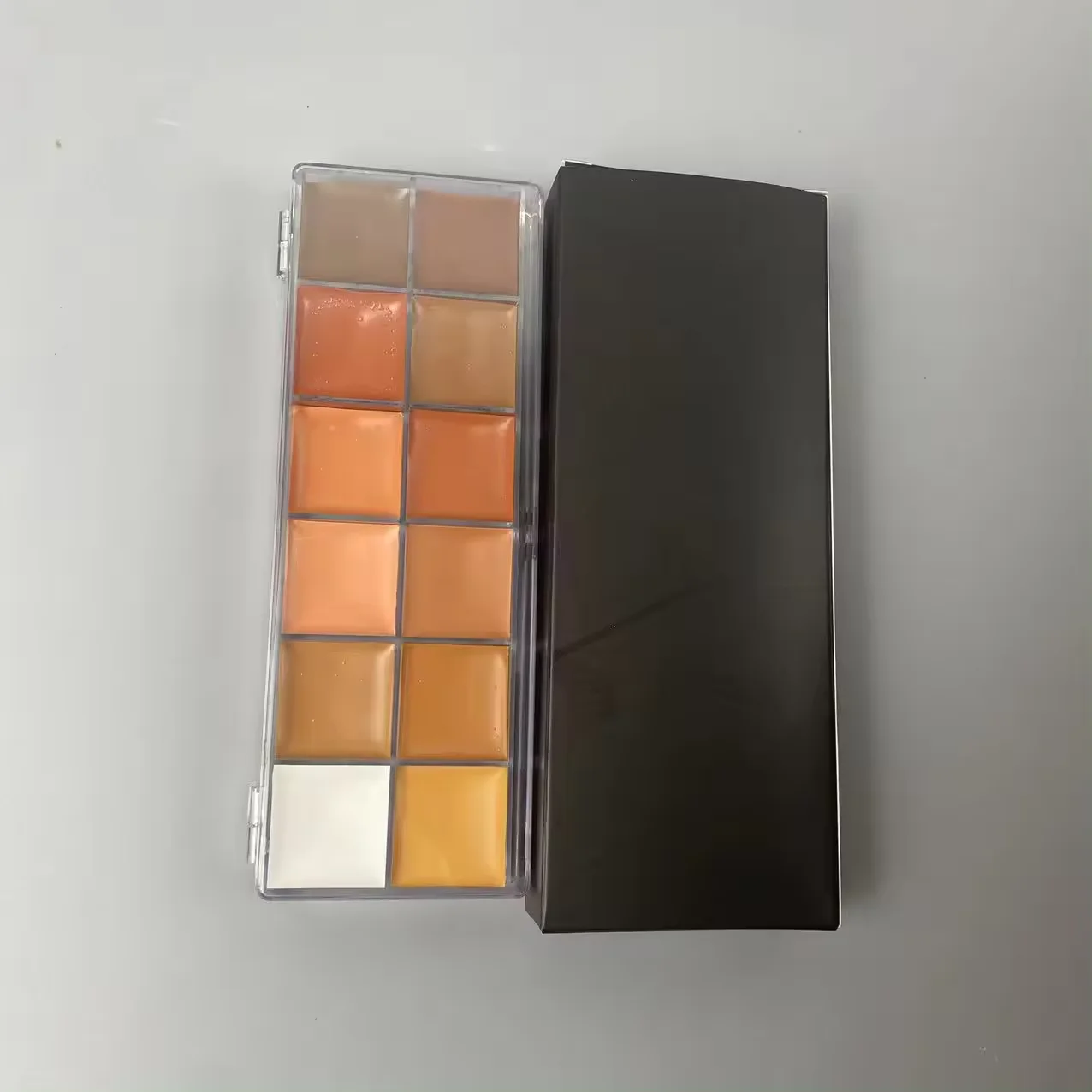 New 12-Color Natural Cosmetics Concealer Palette Mineral Makeup Contour Cream with Private Label Hot Sale Products
