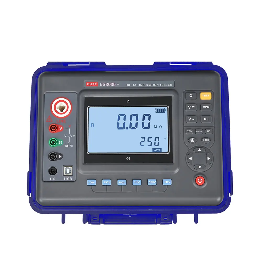  ES3035 + тестер сопротивления изоляции 5KV цифровой мегомметр Мегаомметр 