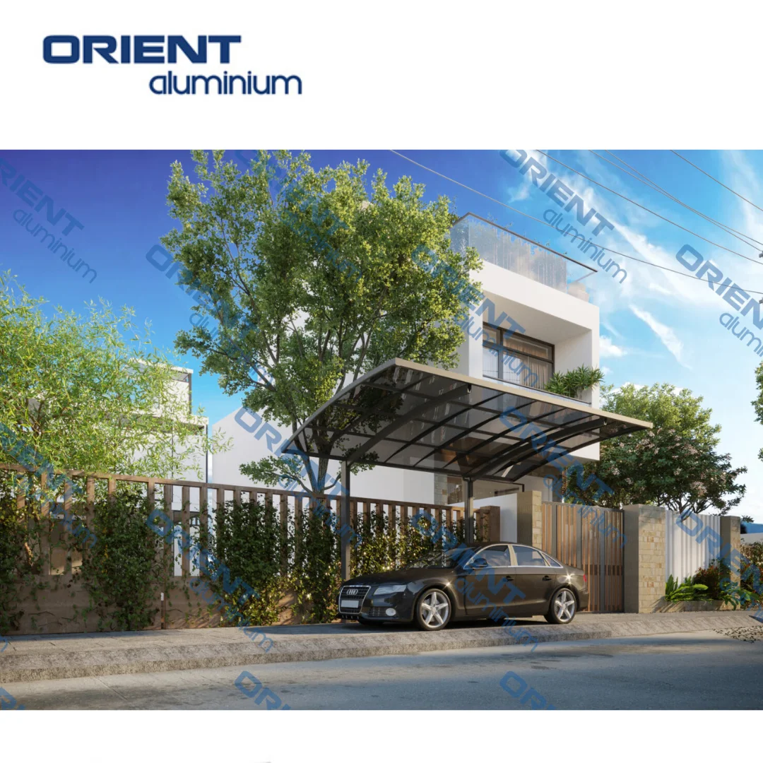 Modern Carport for Cars Polycarbonate Roof Garage Heavyduty Rv Cover Metal Garage for Cars Outdoor Parking Canopy