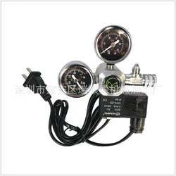 Electromagnetic Pressure Reducing Table Carbon Dioxide Cylinder  Pressure Reducing Valve Aquarium co2 Regulator Co2 Aquarium
