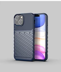 Durable Non-slip Shockproof All-inclusive Striped Tpu Soft Case For Iphone 15 Pro 14 Pro Max 13 Mini