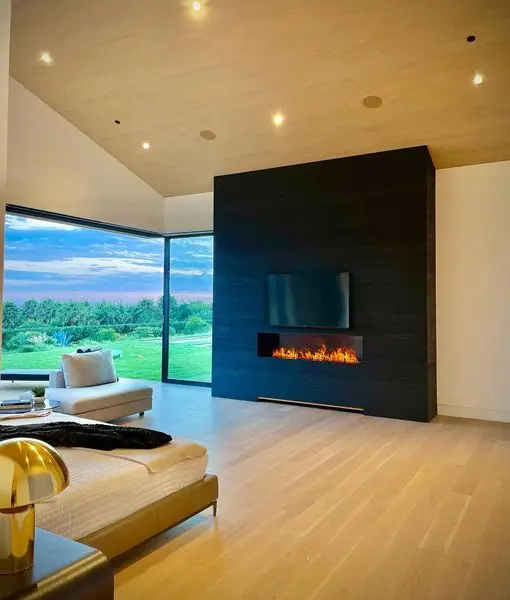 Modern Artware 3D Water Vapor Steam Fireplace Emulation of Dynamic Flame Clean-burning Home Decoration