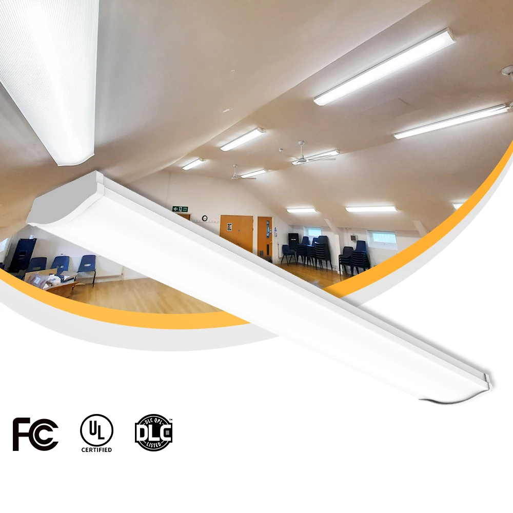 Brandon 50W Dimmable Linear LED Batten Light Modern Commercial Industrial Office Ceiling Lighting Aluminum Base