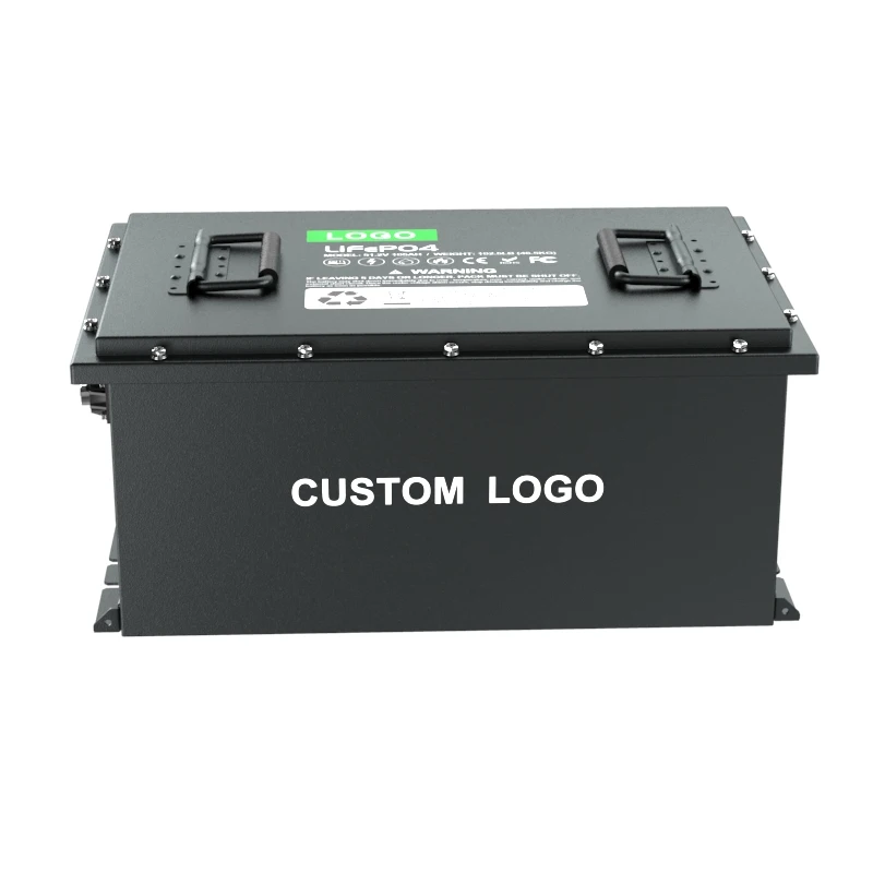 48 Volt LiFePO4 Battery 36V 48V 72V 100AH 150Ah Golf Cart Lithium Battery with LCD Display Bluetooth BMS ODM Supply Type