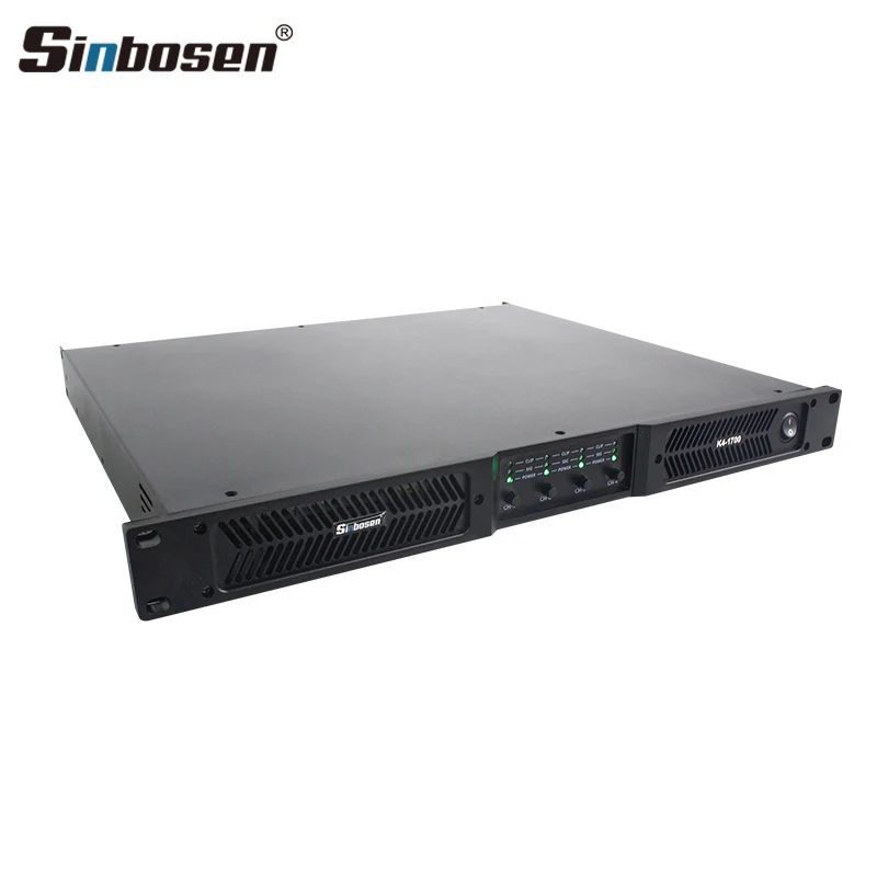 1700 power amplifier 4 channel 1u 2000 watts audio amplifier price