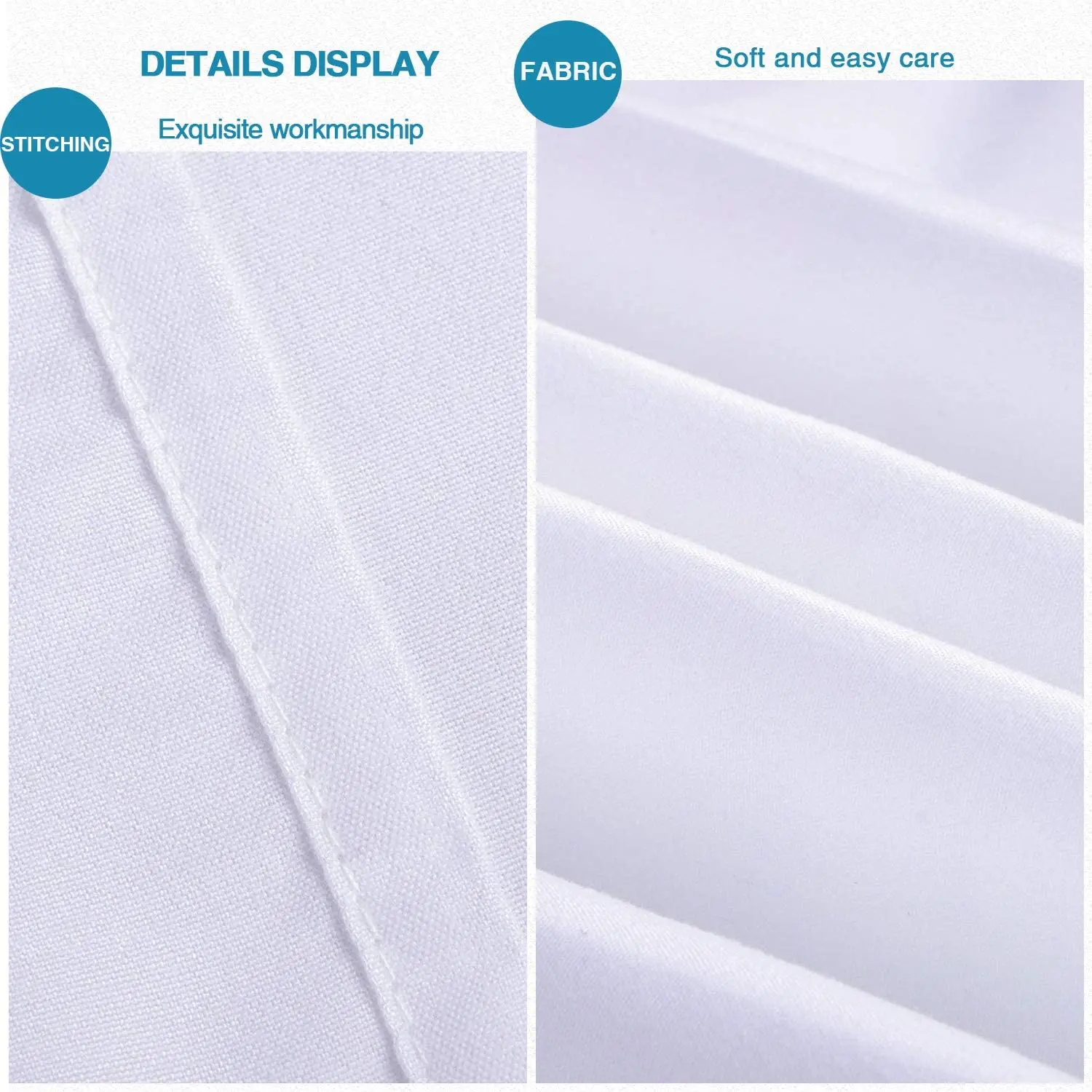 Micro peach Standard Pillow Shams Fade Wrinkle and Shrinkage Soft Pillow Covers with Envelope Closure Euro Sham Covers
