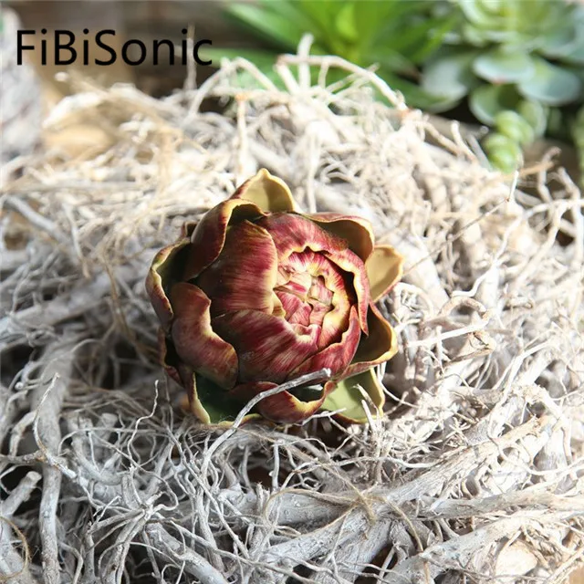 
Wholesale Artificial Artichoke Fruit Family Decoration Wedding Artificial Flower 