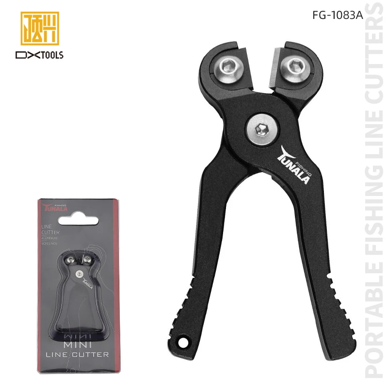 9Cr19 Molybdenum Steel Cutter Fly Fishing Tools Fishing Scissors Pliers With 6061 Aluminum Alloy Fish Serrated Shears