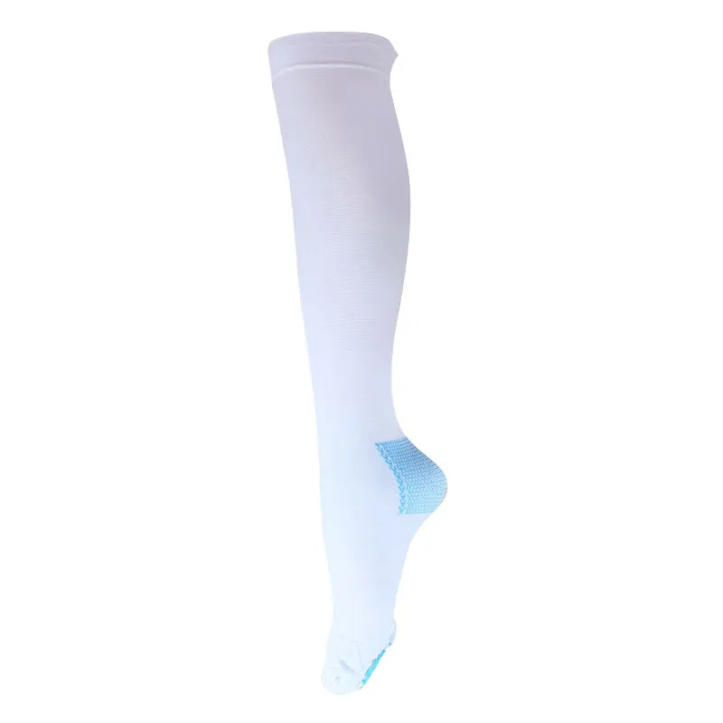 High quality medical compression socks 15-20 mmhg open-toe anti-embolism knee high socks for varicose veins