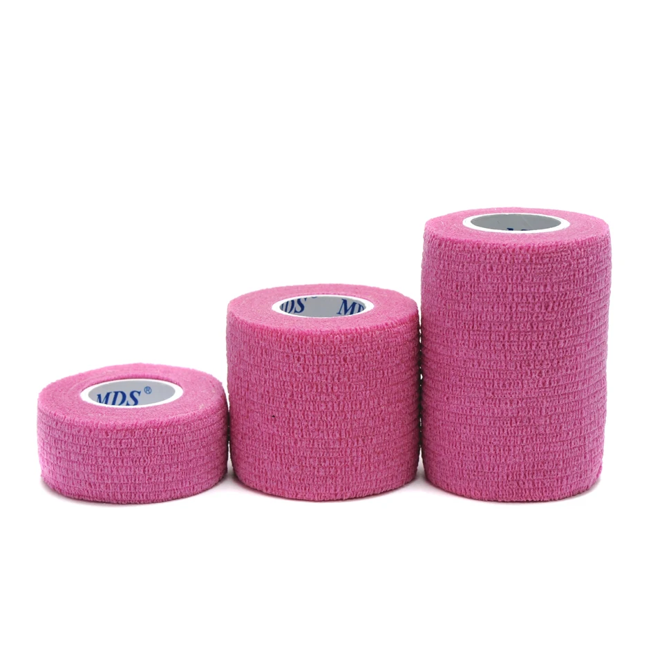 
Colorful Vet Wraps Flexible Elastic Cohesive Bandage 