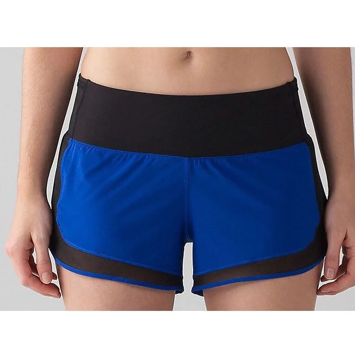 Mesh pocket jogging apparel workout fitness wear elastic waistband design Custom women marathon trail Running Shorts