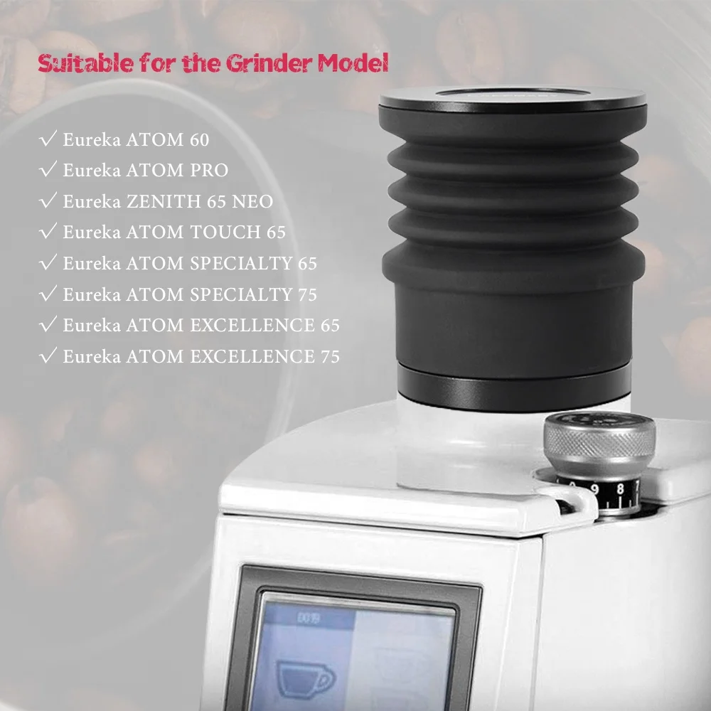 Coffee Beans Grinder Single Dose Hopper and Bellows For Eureka Atom Grinder Coffee Grinder Bean Bin Blowing Cleaning Tool