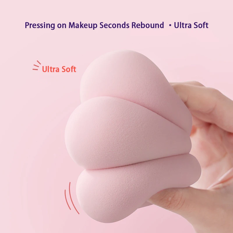 4pcs Super Soft Cosmetic Private Label Custom Beauty Egg Wholesale Sponge Set For Makeup Tool Blending & Foundation Application