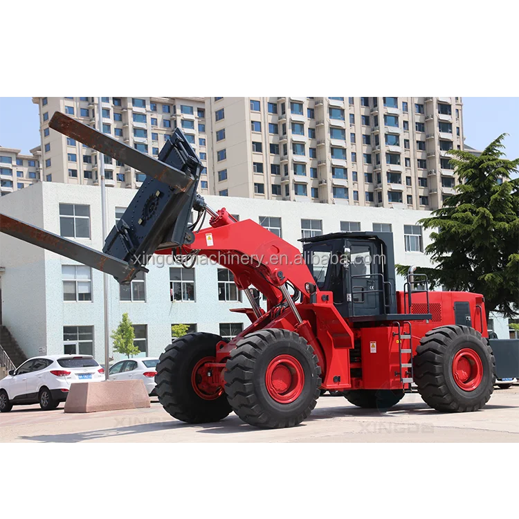 Hot Selling Manufacture Mini Skid Steer Wheel Loader With Attachment 5ton Front Tractor loader