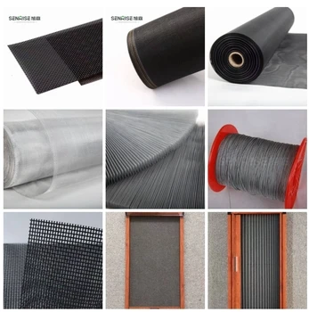 Invisible Fly Insect Resistance  Window /Windows Doors / Roll Up Retractable Screen Windows