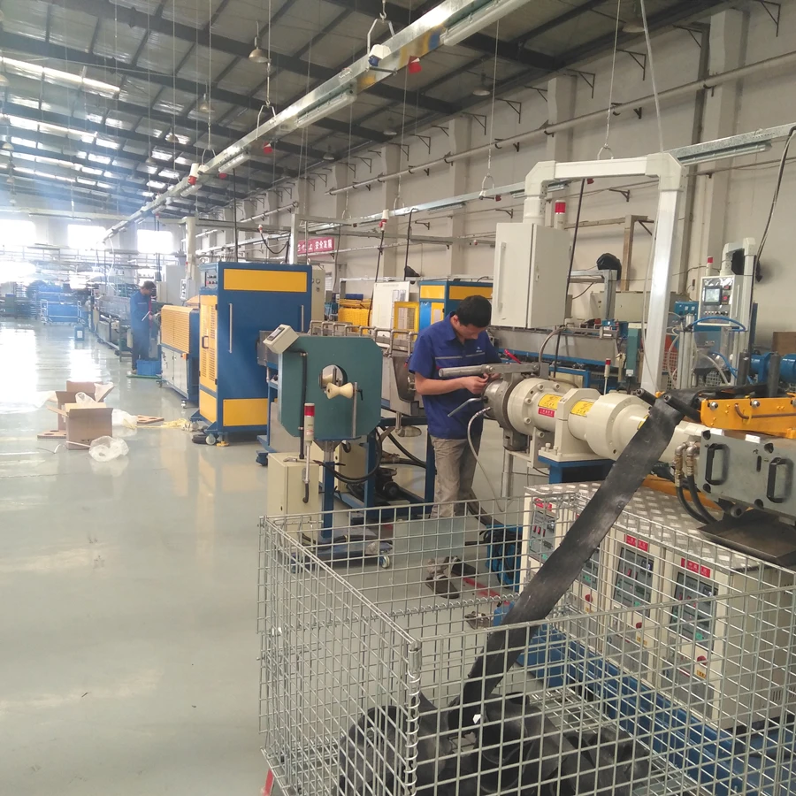 Rubber knitting Hose Production Line for water hose and oil hose