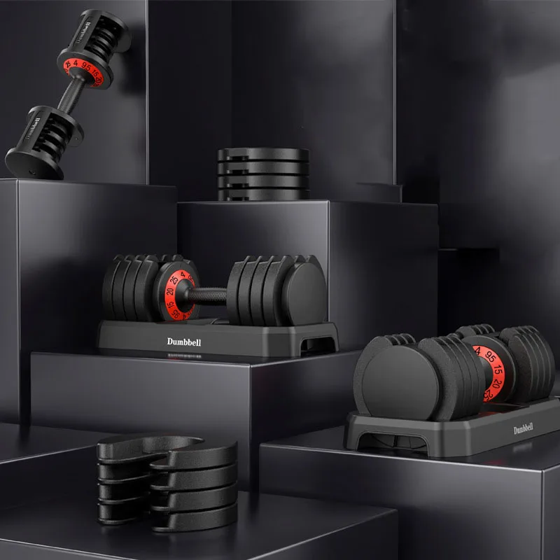 Gym Accessories Free Weights Home Exercise Equipment Weight Lifting Training Adjustable Dumbbell sets
