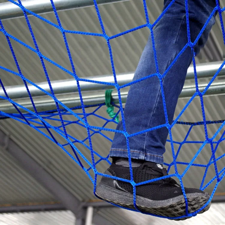 Factory machining customized nylon net knotless net safety net
