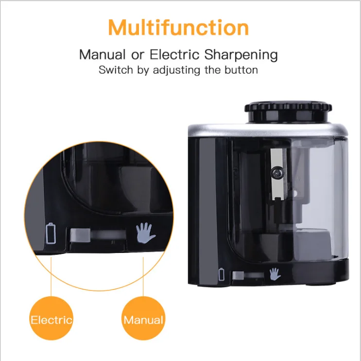 Good Quality Standard Pencil Sharpener Other Toy Usable Electric Pencil Sharpener for Students