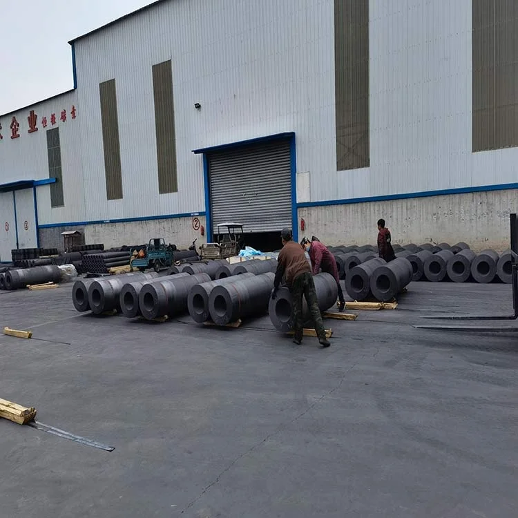 Kazakhstan popular Graphite electrode RP 550mm 2100mm with nipples