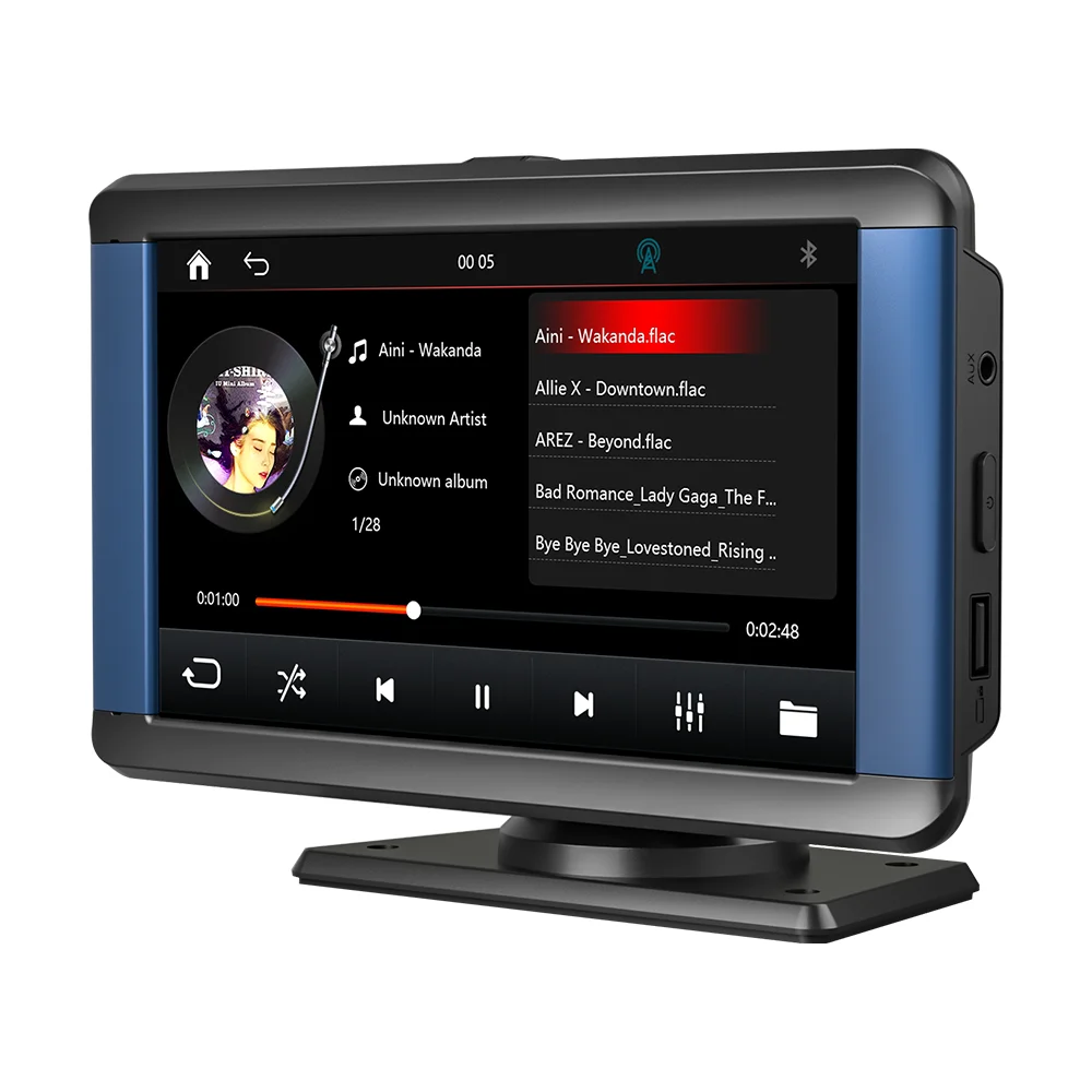 New Arrival 7 Inch Touch Screen Portable MP5 Car Radio Player With Built-in Camera