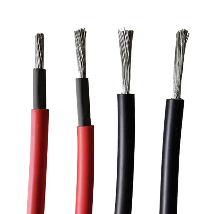 Best Quality China Manufacturer 4mm 6mm Solar Dc Cable Copper Conductor Double XLPE PV solar panel cable photovoltaic cable
