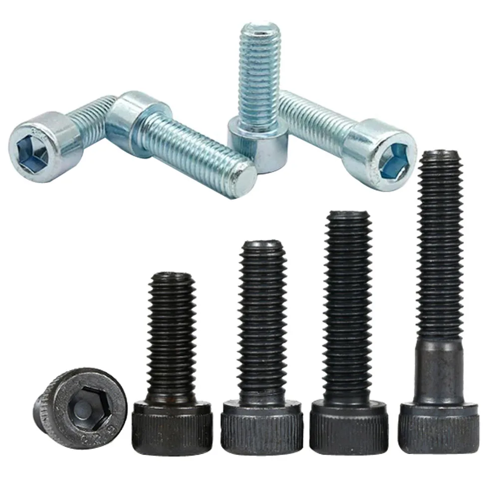 M10x50mm Fastener Brass Cup Head Socket Head Cap Screw Suitable for Industrial Furniture Fitting
