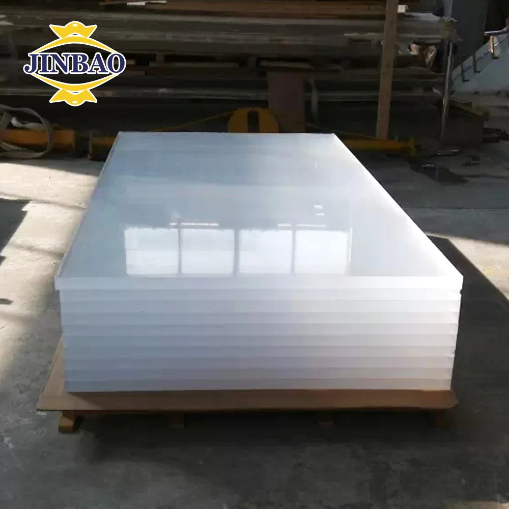 JINBAO ясно 4ft x 8ft 40 мм 60 80 толщиной акрил простыни для бассейн