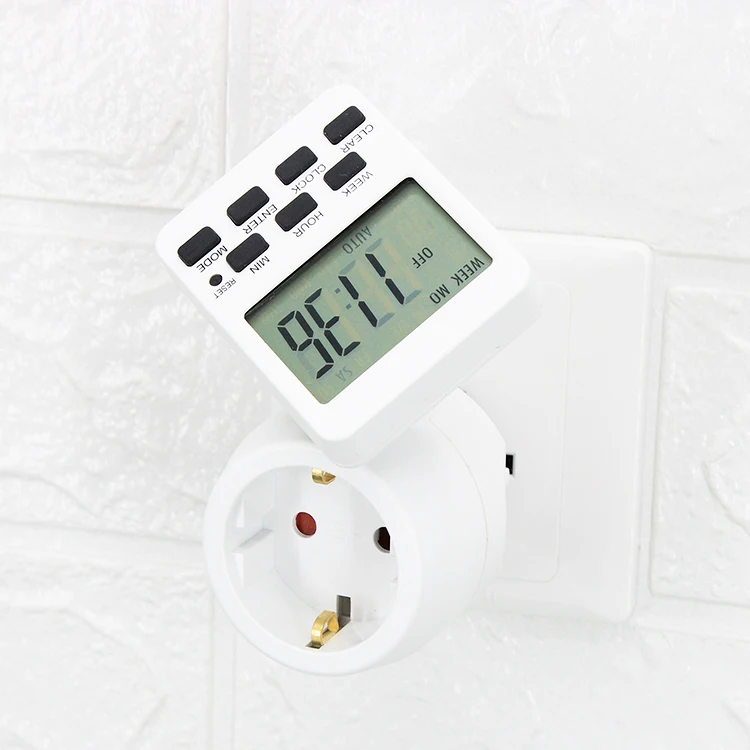 Wholesale Kitchen 24h Electric Theben 220V Plug In Timer With Dial