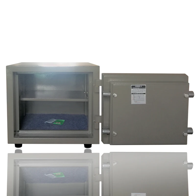 (F-400+)Double key fire resistant safe/mechanical wholesale safe/Fireproof home safe