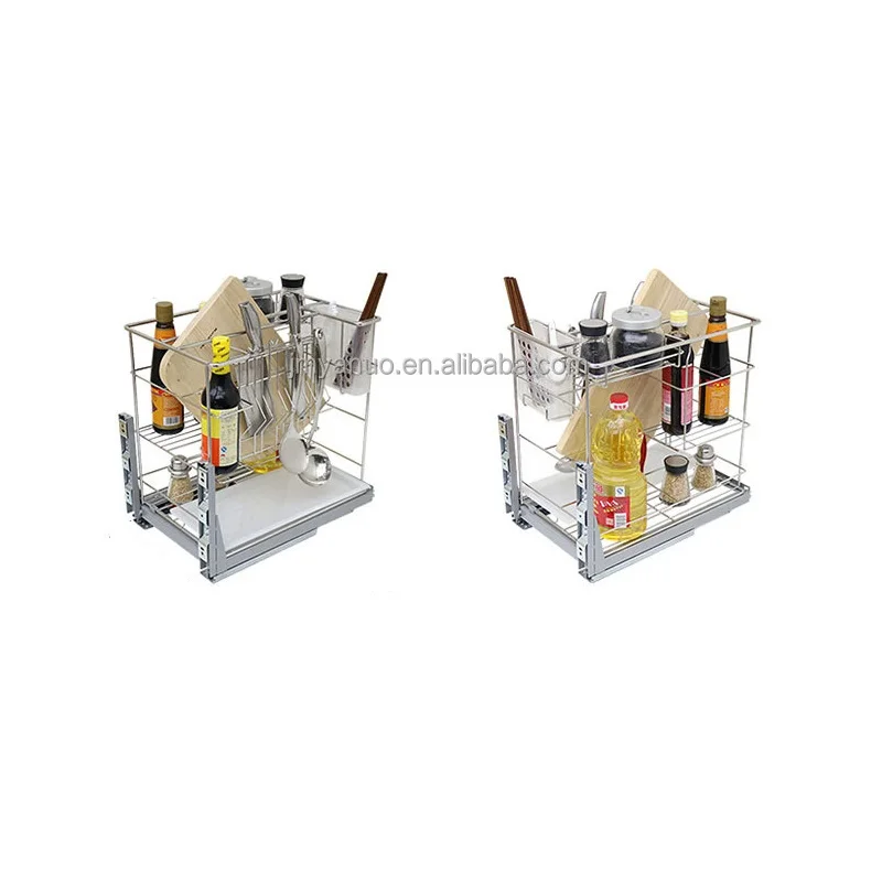 Cutlery Storage Rectangle Drawing Put Out Stainless Steel Kitchen Dish Rack