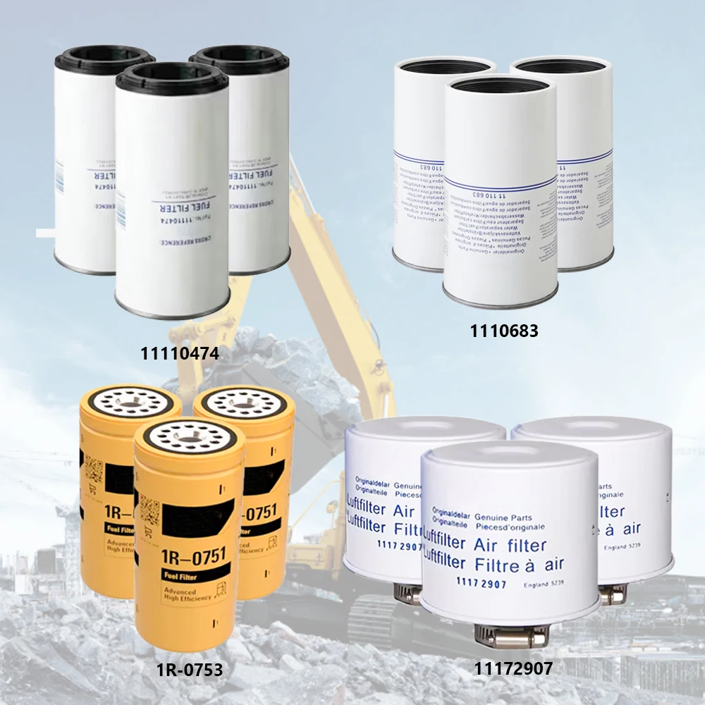 EC210 EC210 EC290 Excavator Engine Parts Oil Filter 17457469 For Volvo