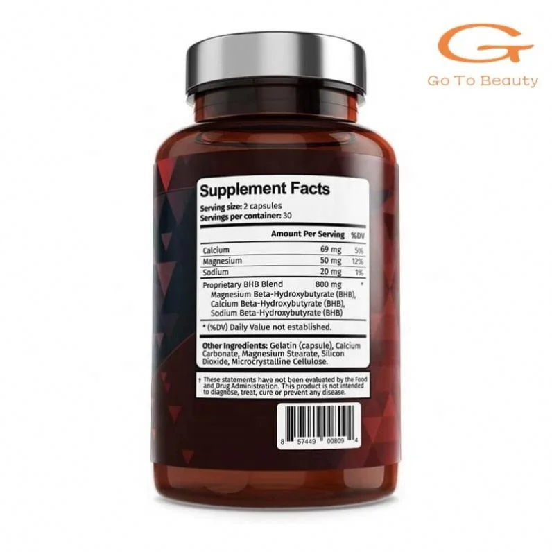 Gotobeauty High quality herbal supplement  pills keto diet bhb capsules