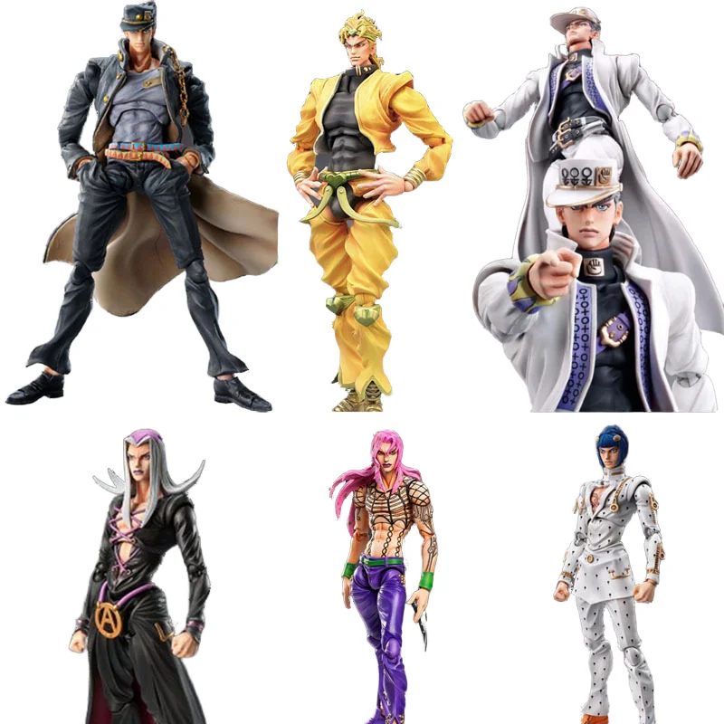 Фигурка экшн-фигурка аниме Jojo Jotaro Dio Brando Diavolo Bruno Bucciarati Leone Abbacchio Jolyne Cujoh 22 стиля