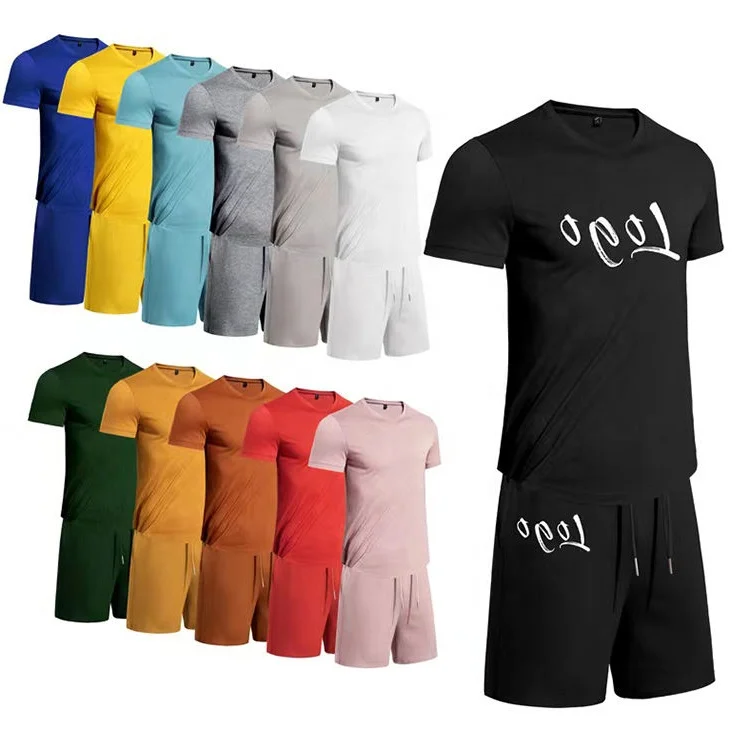 Men Polyester Tracksuit Custom Sweatsuit Jogger Set Private Label Blank Track Jogging Sweat Suit Men Sweatpants And Hoodie Set