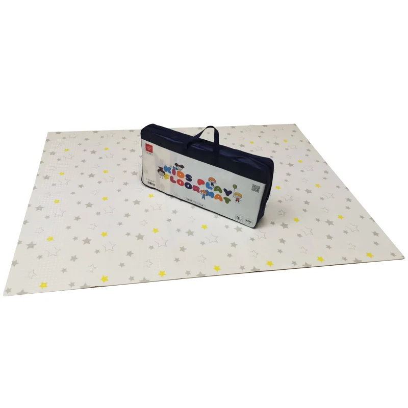 Children Double Sided Non-Toxic Educational Toy Large Cartoon Pattern baby play mat manufacturer