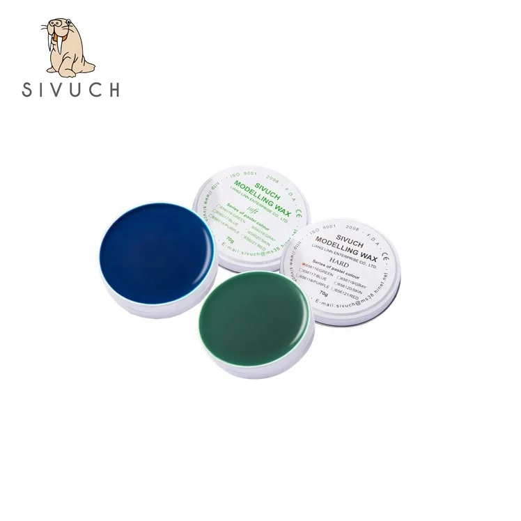 
70g anatomical teeth jewelry models block of wax 