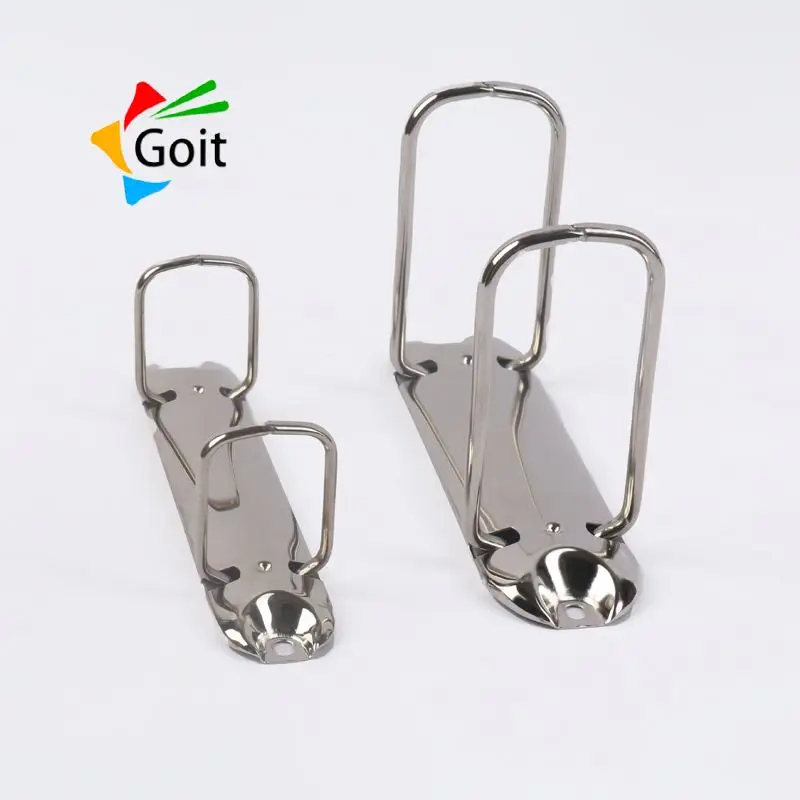 Cheap Factory wire gold clip black 2 rings 32 mm a4 stainless steel binder clips ring with hook cup clip