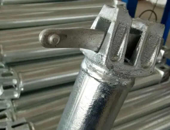 Galvanized America Type Ringlock Scaffolding With Ledger End Rosette