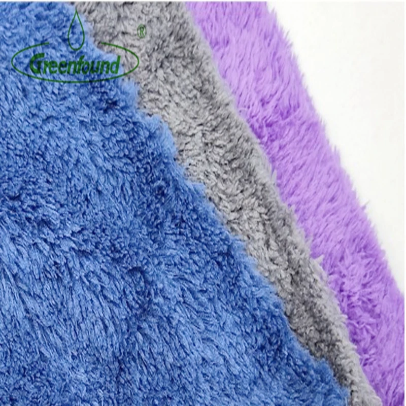 2021 Edgeless Plush Scratch Free Polishing Microfiber  Auto Cleaning Cloth Extra Large  Car Drying Towel