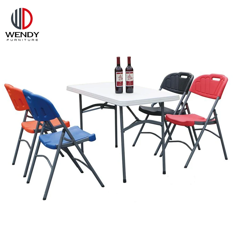 China factory cheap price metal iron folding wedding dining chairs for restaurant