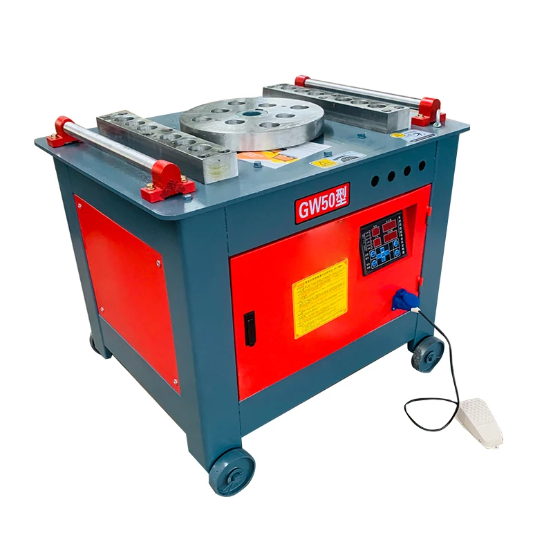 super promotions GW42D reinforced steel rod bending machine 3KW bending for steel bar 380VAC rebar bender and cutter price for construction