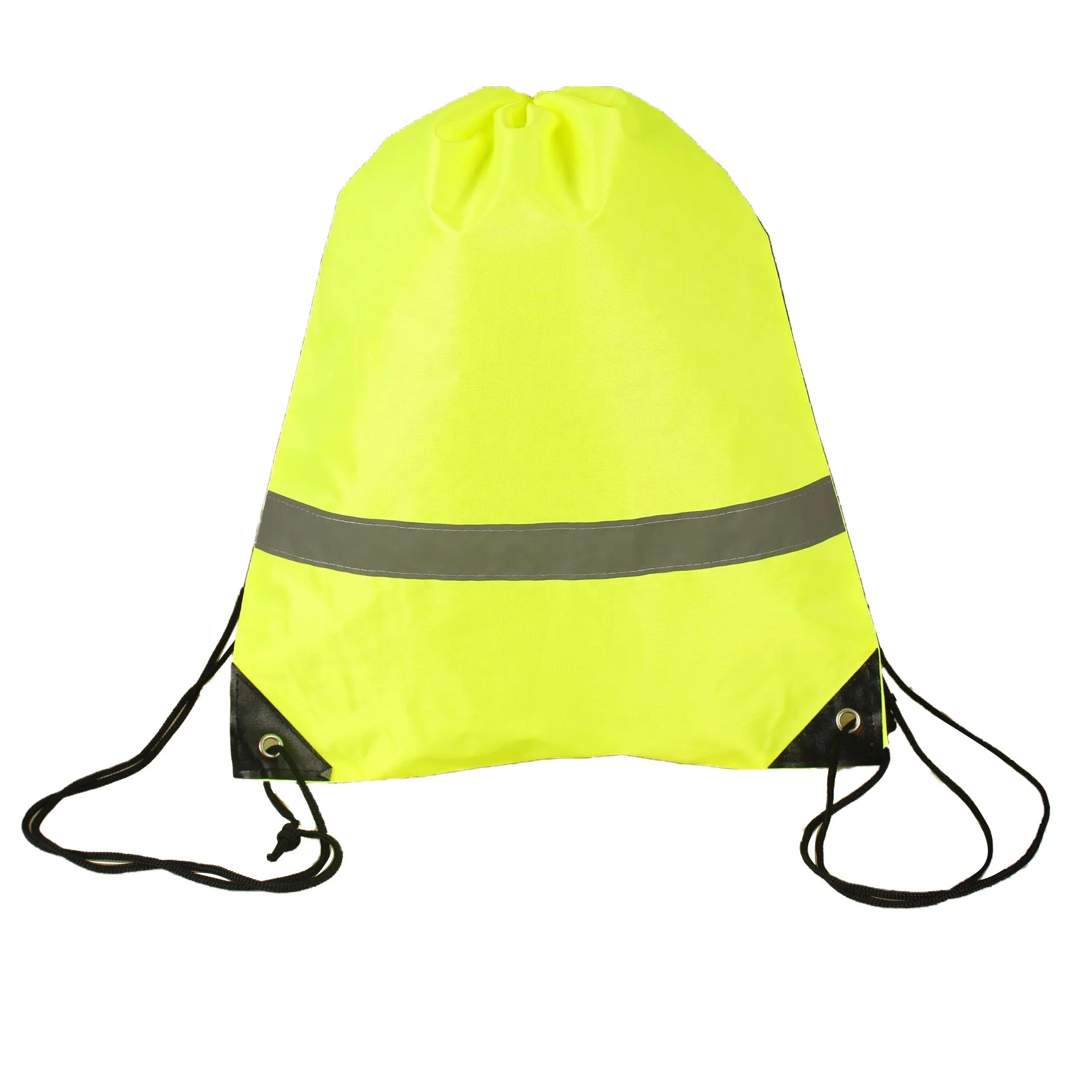 2019 Hot Sale Waterproof Gym Large String Drawstring Bag 210D Polyester Sport Backpack