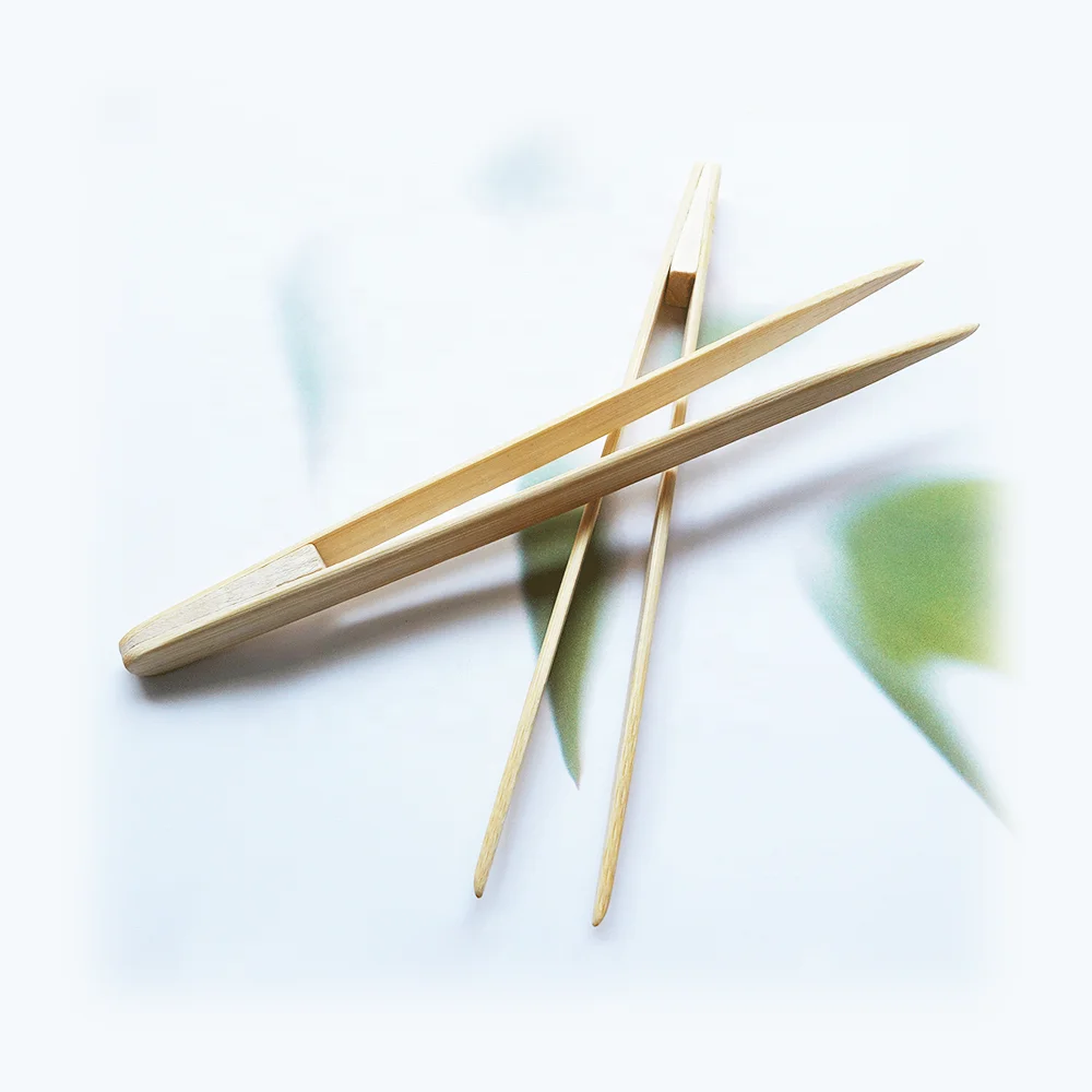 RuYi 150mm Tweezer Bamboo tweezers  for Gold Leaf pointed type Anti-static Tweezers