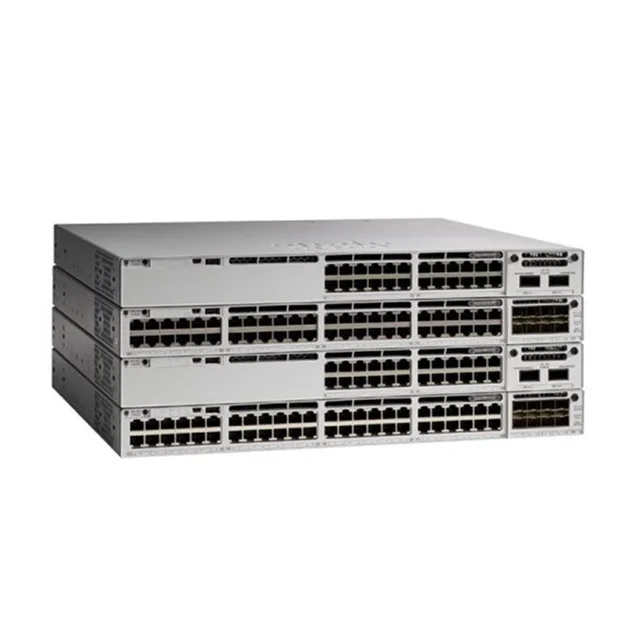New stock Switch catalyst 9300 series PoE rack Data Network Advantage switch C9300-24p-a