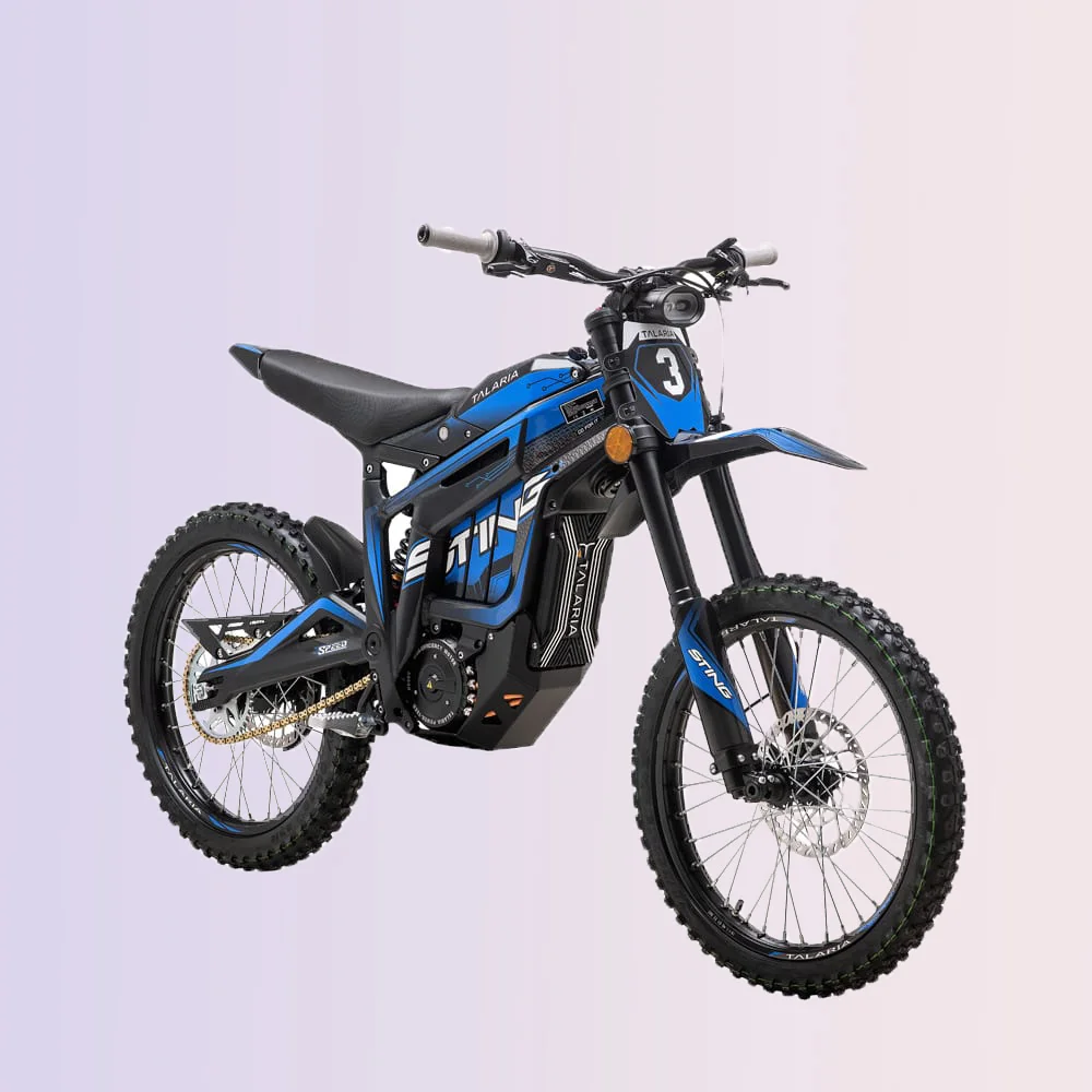 Лучшая 2023 Бритва Электрический велосипед для грязи Talaria Sting R Mx4 60v 45Ah 8000W дешево и идеально подходит для внедорожных острых ощущений