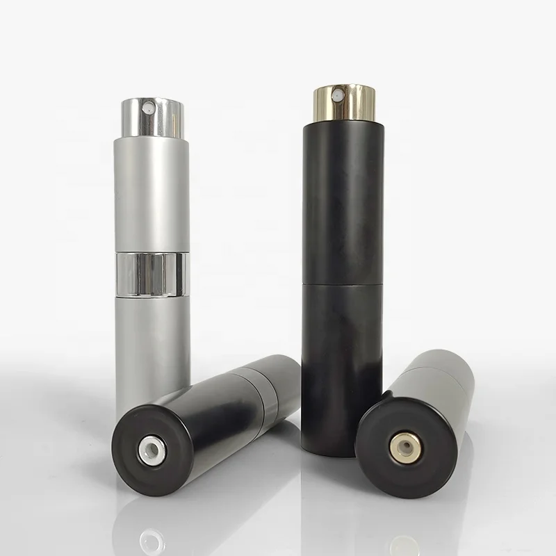5ml 8ml Aluminium Bottom Refill Bottle Twist Up Refillable Perfume Atomizer