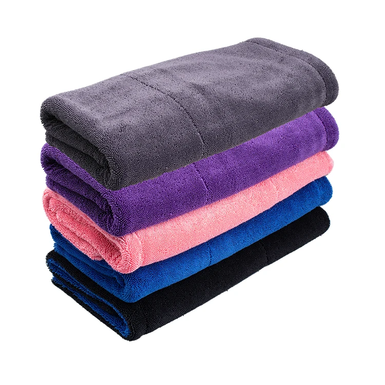 1200gsm 1400 gsm thickened car wash accessories towel twisted loop car cleaning drying microfiber towel car wach