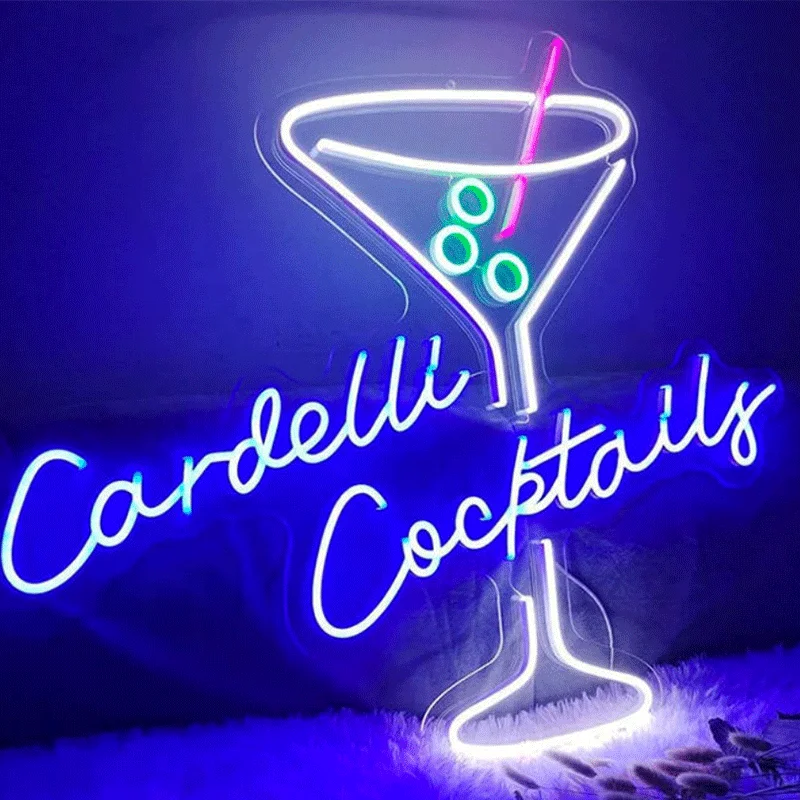 Neon Sign Custom Waterproof Glowing Elements Animated Elements bar Neon Strips Light For Club Party