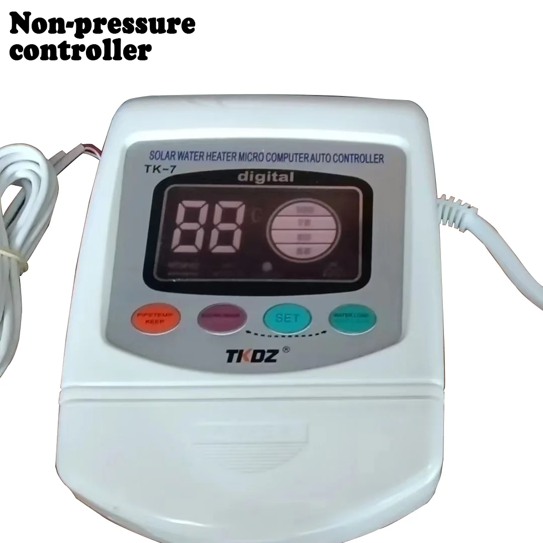 Solar Water Heater Temperature Controller Sensor Vaccum Rod Presurised Solar Water Heater